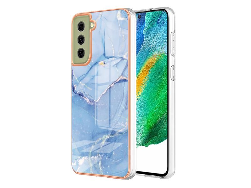 Case Cover for Samsung Galaxy S21 FE Marble Carousel 1