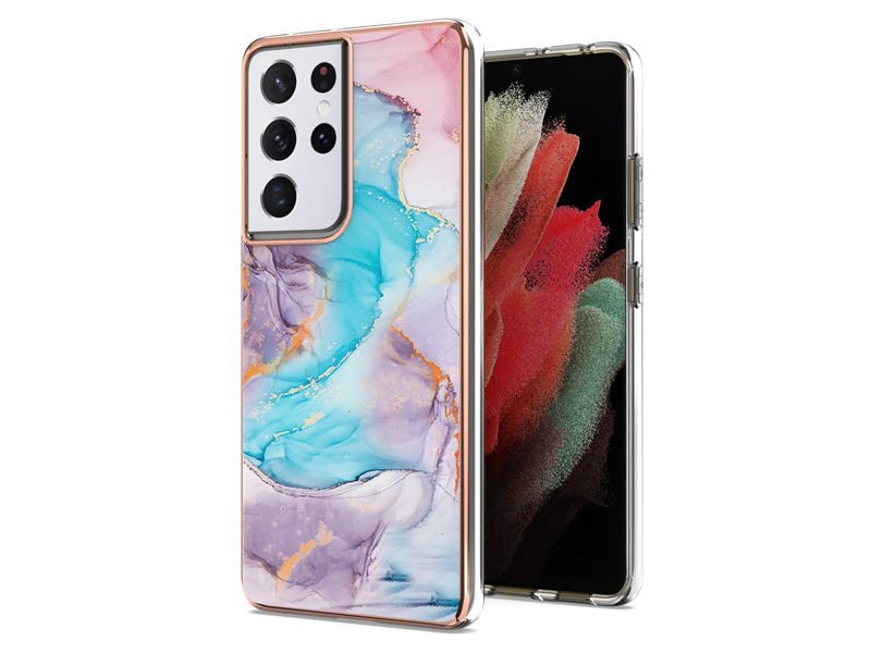 Case Cover for Samsung Galaxy S21 Ultra Marble Carousel 1