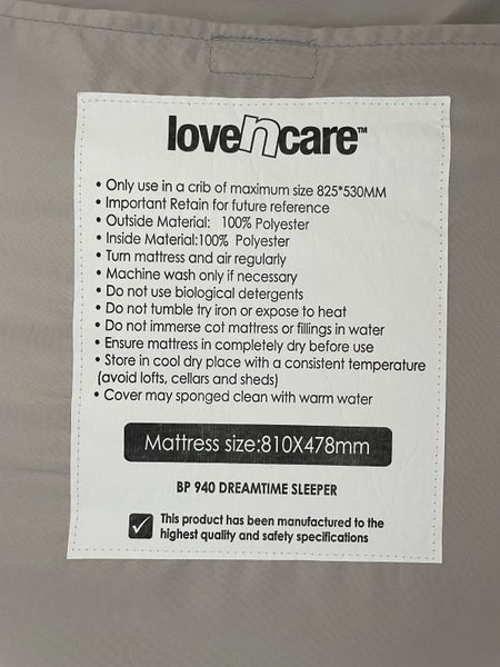 Dreamtime co-sleeper Carousel 5