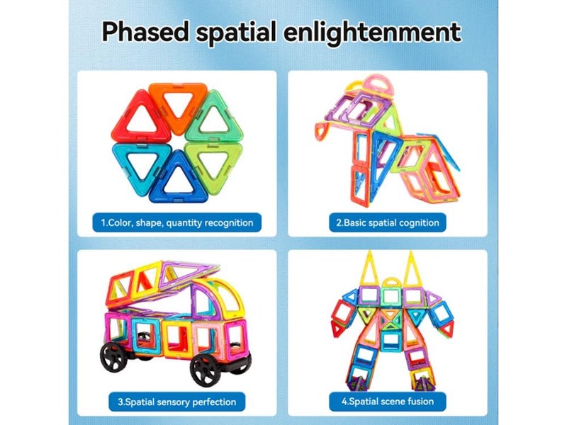 PTN NEW Magnetic Building Blocks Tiles Set Sale - Sale Sale Carousel 18