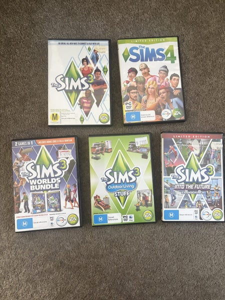 PC The Sims 3 and 4 future outdoor living and worlds expansion bundle Carousel 1