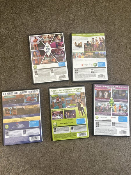 PC The Sims 3 and 4 future outdoor living and worlds expansion bundle Carousel 2