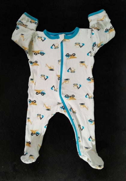 BABY BERRY BOYS ONESIE SIZE 0-3 MONTHS 100% COTTON Carousel 2