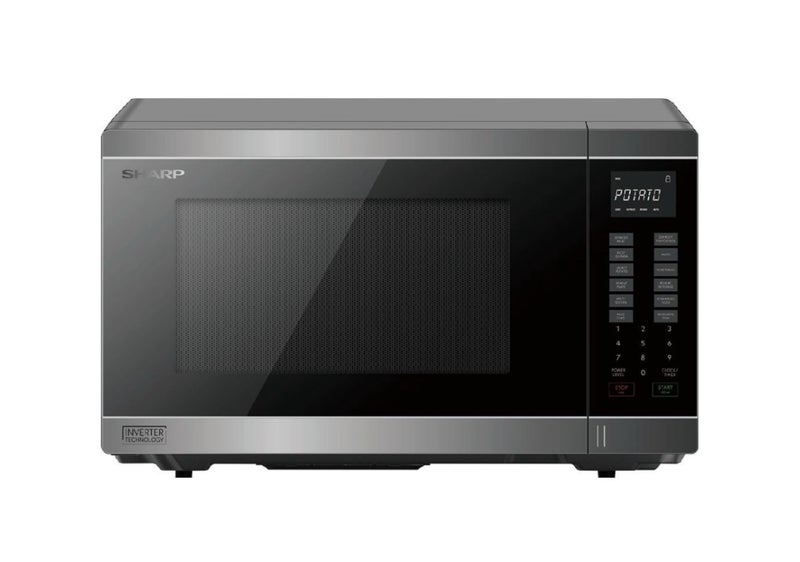 Sharp 34L Inverter Microwave - Silver Carousel 1