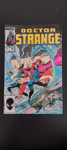 Retro Run of NINE Rare 1980s Doctor Strange Comics #61-#69 INCLUDES BLADE!!! Carousel 10