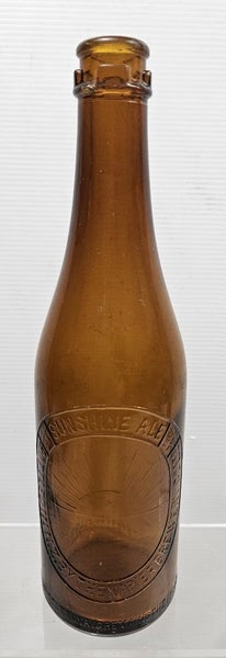 Sunshine Ale Napier Brewery 12oz castle top beer bottle Carousel 1
