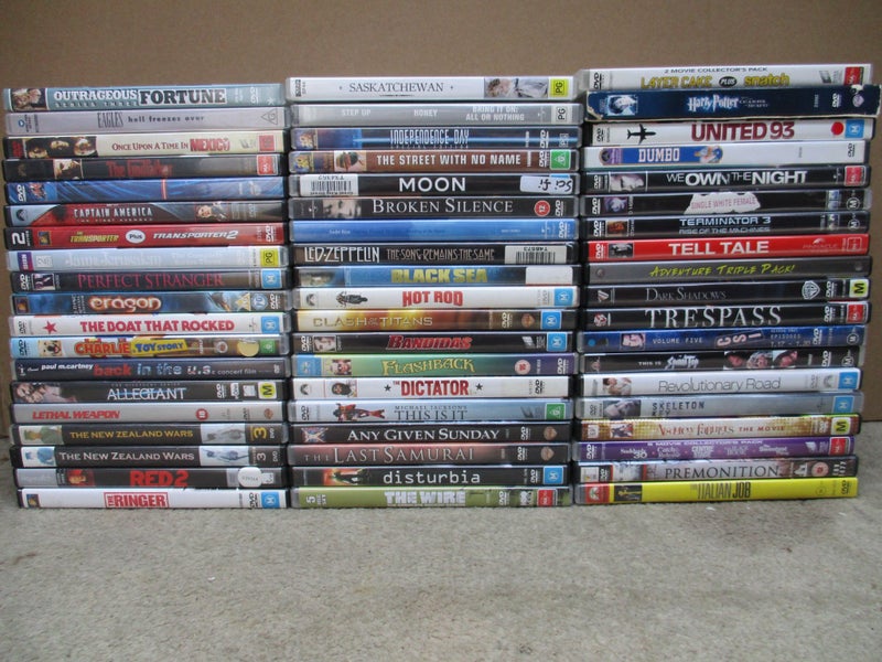 Bulk DVD deal (56). All good titles and in pretty good condition ...#1 Carousel 1