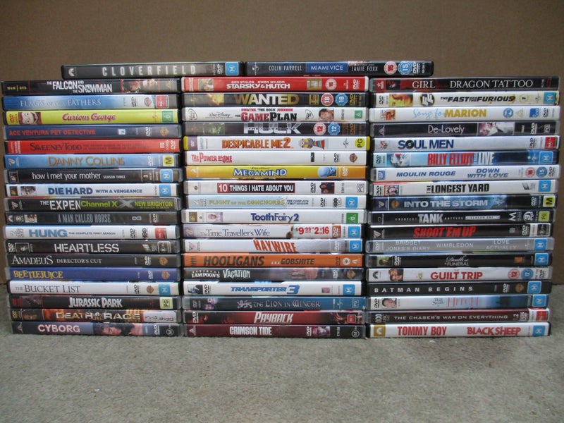 Bulk DVD deal (56). All good titles and in pretty good condition ...#2 Carousel 1