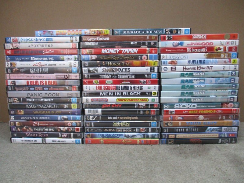 Bulk DVD deal (56). All good titles and in pretty good condition ...#3 Carousel 1
