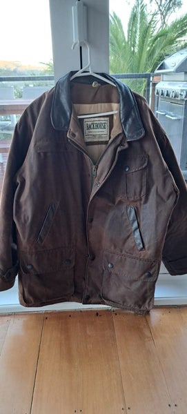 Barbour Bushman Oiled Jacket Vintage Outerwear Carousel 1