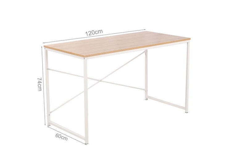 CITY Desk (White) - 120cm Carousel 2