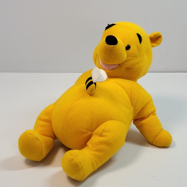 Vintage Winnie the Pooh and Bee Plush Carousel 1