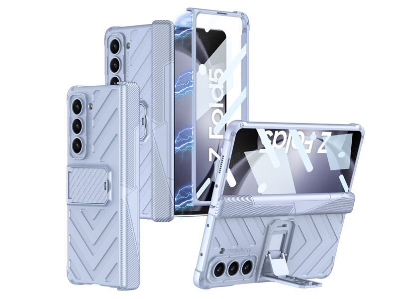 Kickstand Case Cover for Samsung Galaxy Z Fold 5 with Screen and Hinge Protector Carousel 1