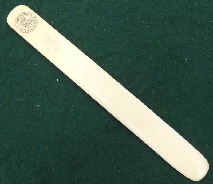 KYNOCH Ammunition Makers IVORINE Advertising Letter Opener Paper Knife 1920's Carousel 2