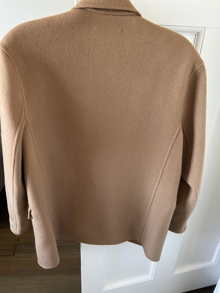 Anine Bing Cashmere/Wool Camel Quinn Blazer Carousel 2