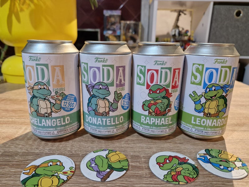 Ninja Turtle Funko Soda set Carousel 2