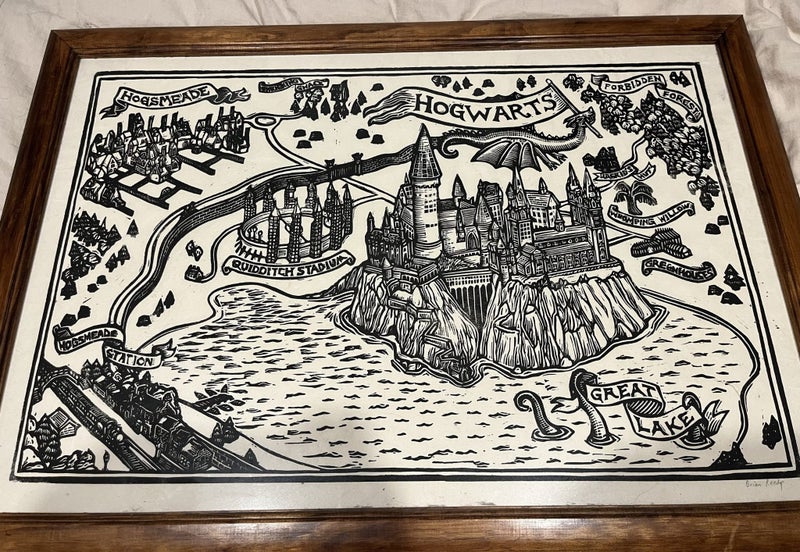 Hogwarts Map - Framed, Harry Potter Carousel 2