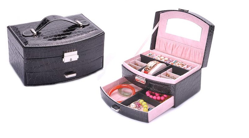 Jewellery Box-Black Carousel 1