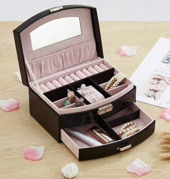 Jewellery Box-Black Carousel 3