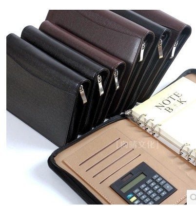 A5 Zippered Compendium / Portfolio - NEW Carousel 1