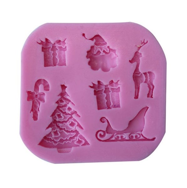 Silicone Christmas Chocolat cake mould-6 Carousel 2