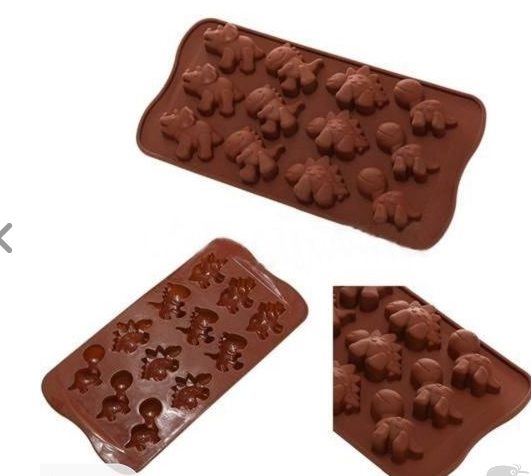 Dinosaur Silicone Baking Tray Cake Chocolate Candy Muffin Cookie Mould Mold Carousel 3