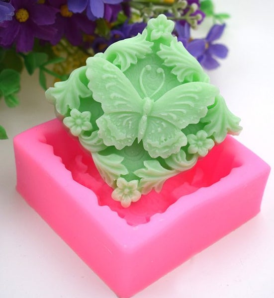 Silicone Soap Mold-butterfly Carousel 3