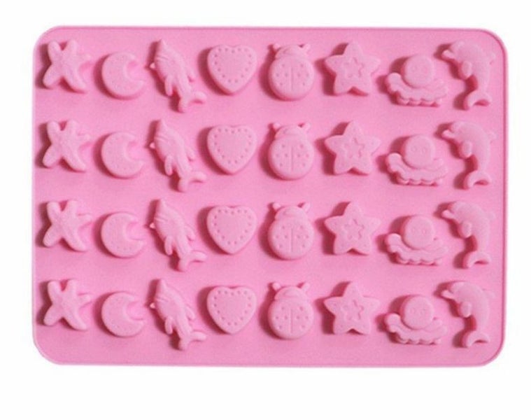 32Cavity Silicone Gummy Animal Chocolate Mold Candy Maker Ice Tray Jelly Moulds Carousel 1