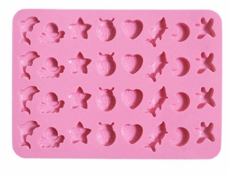 32Cavity Silicone Gummy Animal Chocolate Mold Candy Maker Ice Tray Jelly Moulds Carousel 2