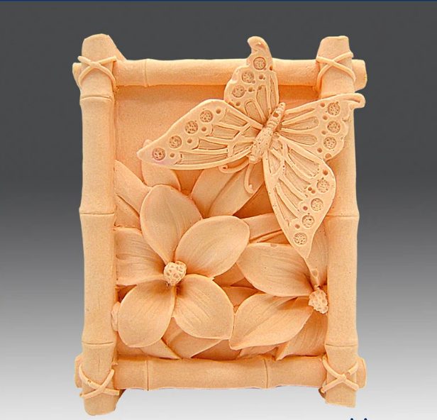 Silicone Butterfly Handmade Soap Mould Carousel 1