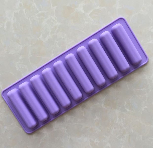 10 Finger Biscuit Moulds Long Ice Tray Ice Cube Mould Carousel 2