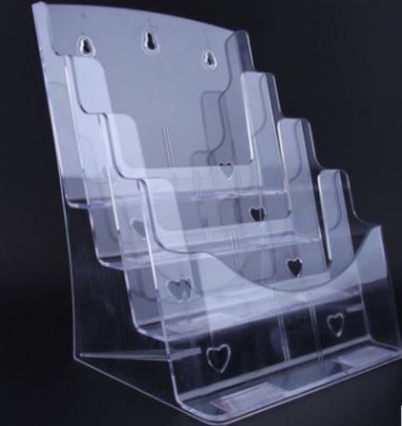 A4 BROCHURE HOLDERS – 4 TIER Carousel 1