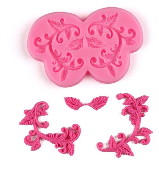 Silicone Lace decoration Cake Mould-7 Carousel 1
