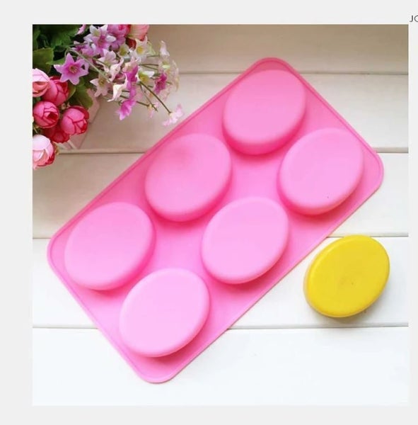 6 Cavity Oval Silicone Mold Carousel 1