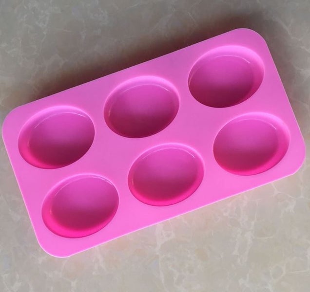 6 Cavity Oval Silicone Mold Carousel 2