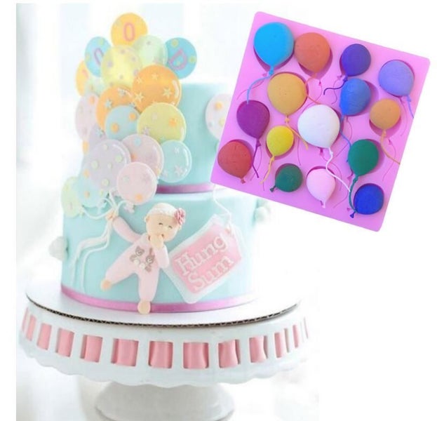 Silicone Balloon Chocolate Mold Carousel 1