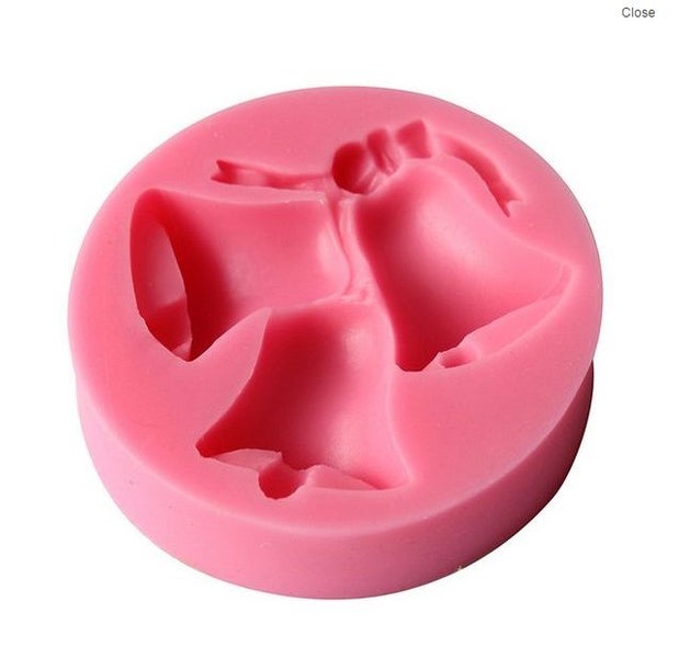 3d Christmas Bell Silicone Mold Carousel 2