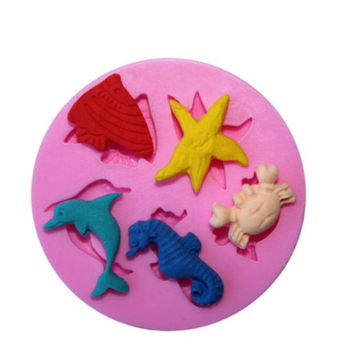 Ocean silicone mold Carousel 1