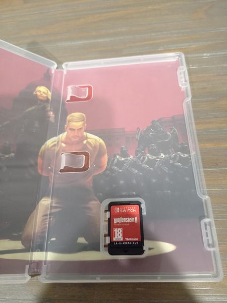 $1 Reserve!! Wolfenstein 2 The New Colossus Nintendo Switch Game Carousel 2