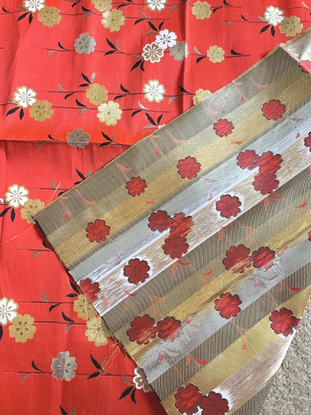 Beautiful Designer Traditional Japanese Decorative Fabric 70cm x 80cm Carousel 4