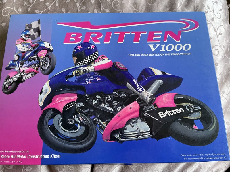 Very Rare Britten V1000 1/12 Scale Model Kit Carousel 1