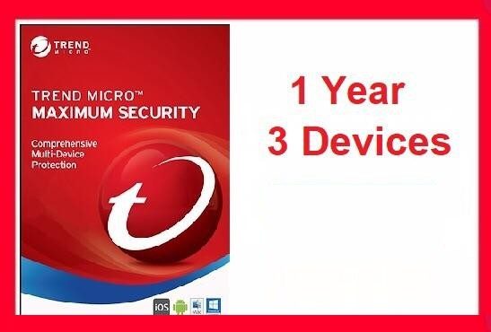 Trend Micro Maximum Security 3 PC 1YEAR AfterPay (AUTODELIVERY) Carousel 1
