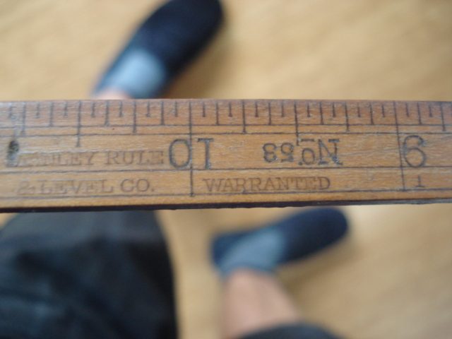 Stanley No. 58 2 Foot Ruler. Carousel 2