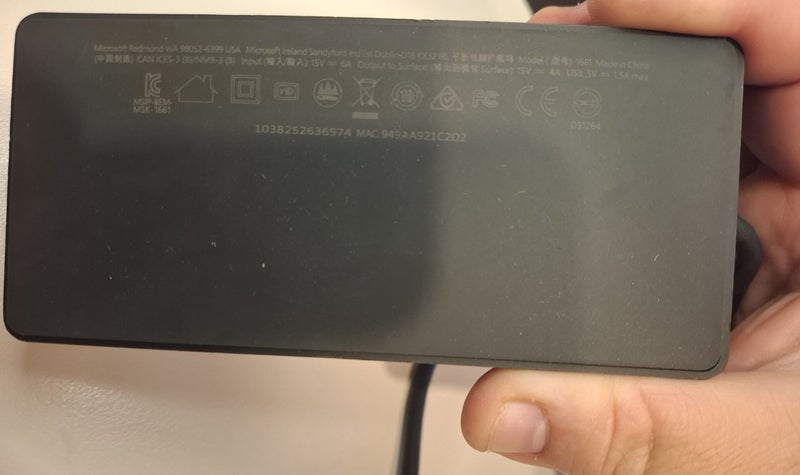 $1 R: Microsoft Surface Dock Model 1661 – BUY NOW FREE SHIPPING Carousel 5