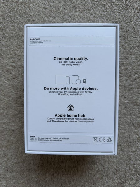 Apple TV 4K Wi-Fi + Ethernet with 128GB storage Carousel 4