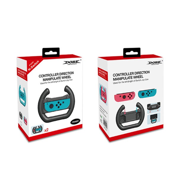 DOBE Nintendo Switch Joy-Con steering wheel -Black 2pc [TNS-852B] Carousel 4