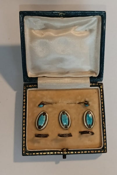 Original Boxed Enameled Buttons, etc Carousel 1