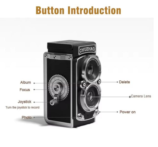 Vintage Style Digital Camera Carousel 2