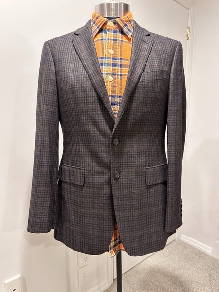 Kent & Curwen Wool Blazer – Size 48 – 100% Wool Carousel 1