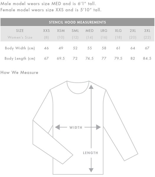 BRAND NEW Stencil Hood - Unisex, hoodies, Plain hooded Carousel 4